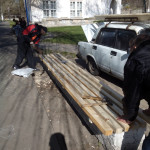 Ремонт лавки на "Венеції"